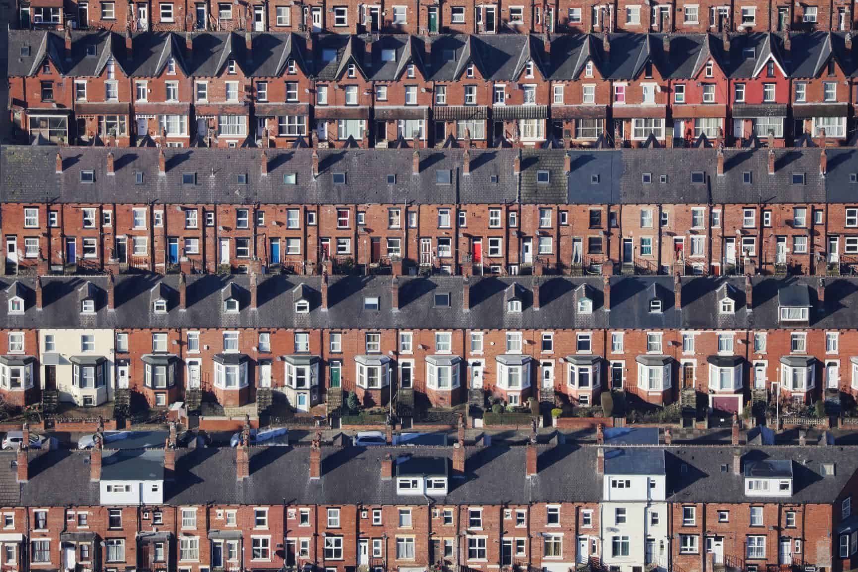 Rows of houses