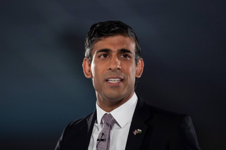 Rishi Sunak. Prime Minsiter UK